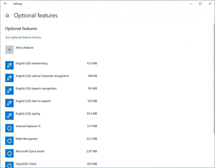 Win1020H1新增搜索排序，移除语言包
