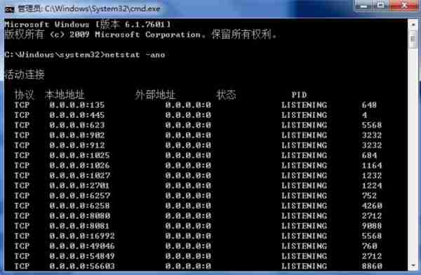 如何查看widows和Linux端口被占用?
