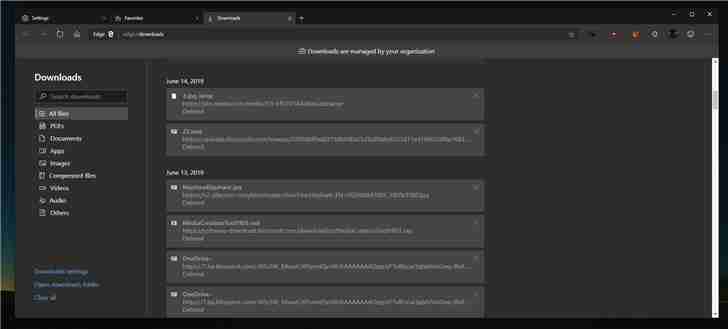 Win10 Chromium版Edge浏览器改进Dark模式