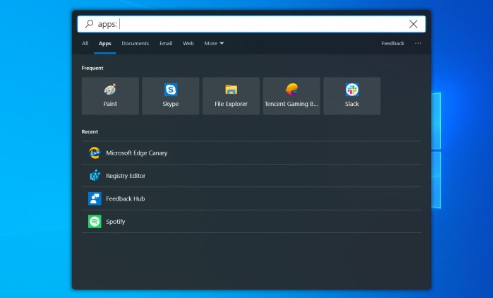 Win101903启用沉浸式搜索栏攻略