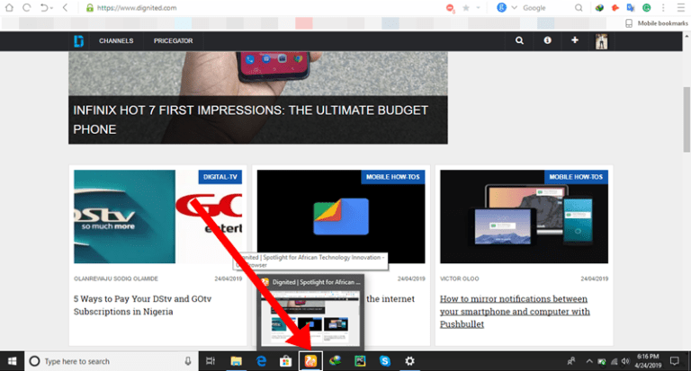 Win10全屏模式任务栏快速访问技巧