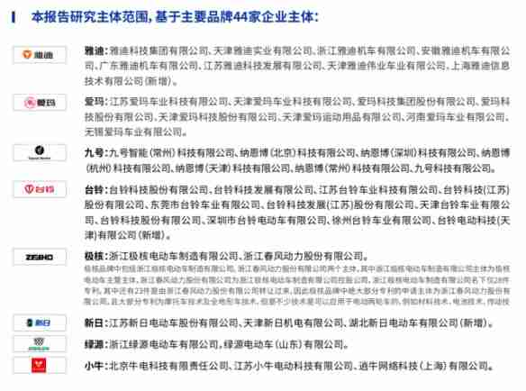 鲁大师2024年两轮电动车行业调研报告