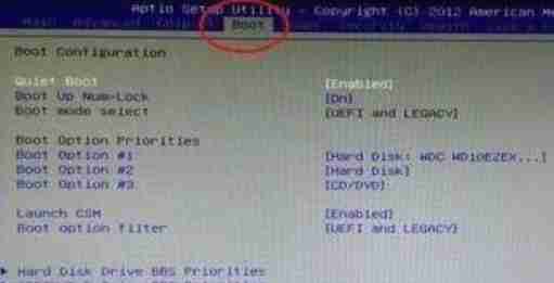 gpt分区安装win7教程