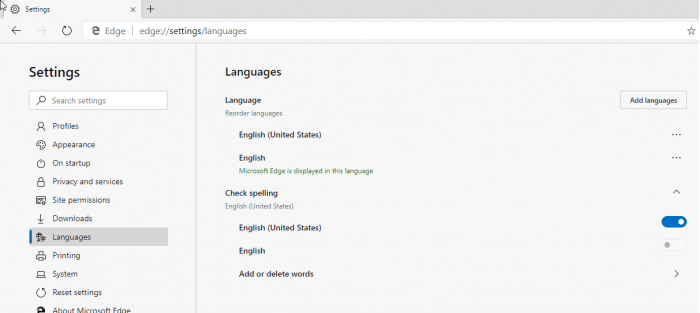 新版Edge Canary启用Dark主题 跟随Win10设置进行同步