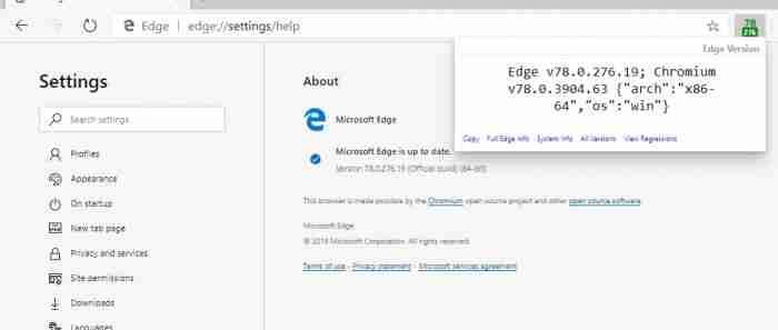 Win10 Chromium Edge浏览器已准备就绪