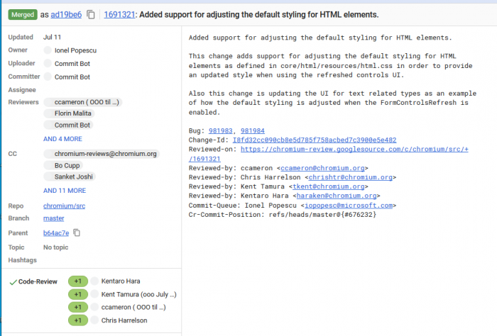 Win10ChromiumEdge新功能：HTML元素样式现代化