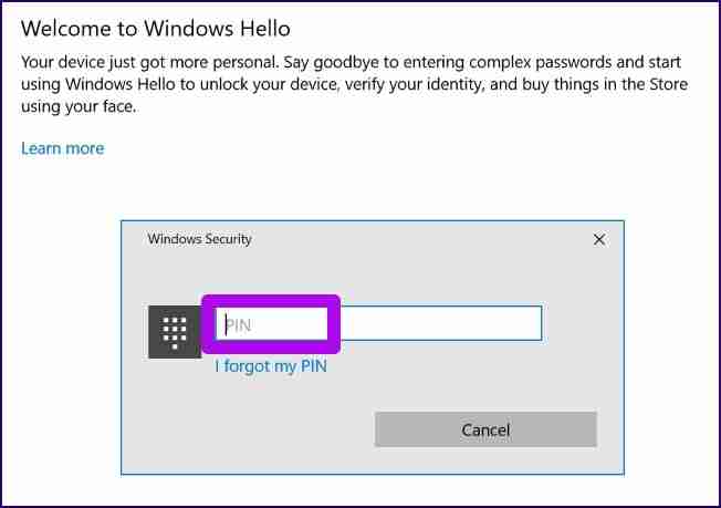 Win10系统设置Windows Hello的方法