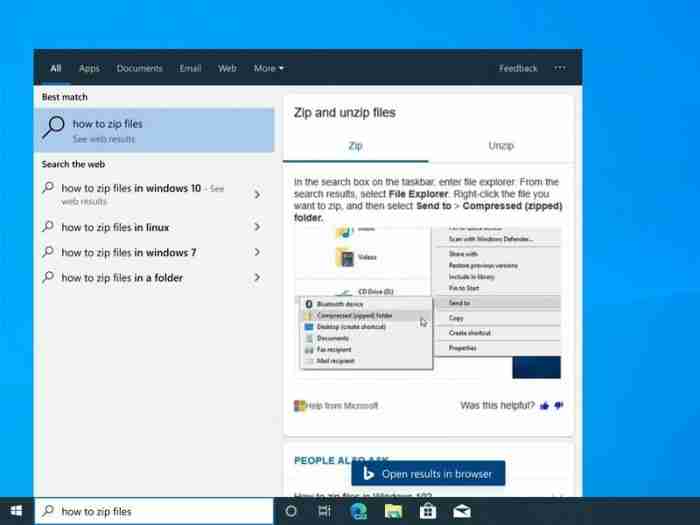 微软Bing搜索加持全新Windows Search Bar