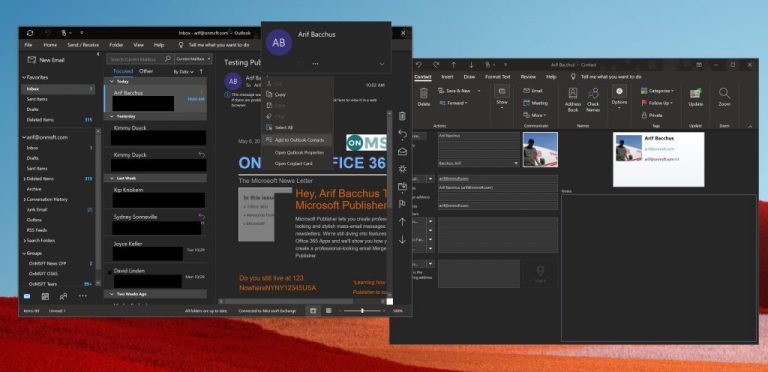 Win10联系人导入Outlook的简单方法