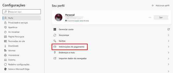 win10系统如何禁止 Edge浏览器保存信用卡数据