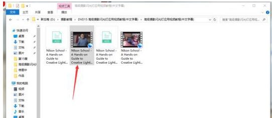 win10电脑中利用迅雷影音来给视频中添加srt字幕文件的方法
