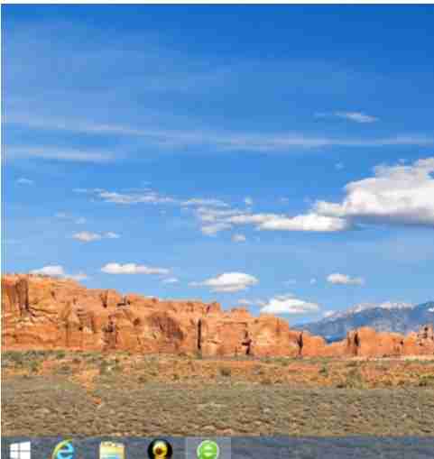 Win8系统如何显示桌面?