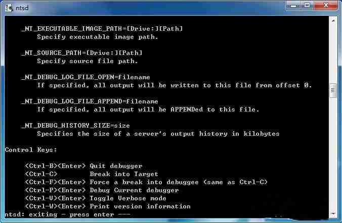 Win7系统使用ntsd命令的方法