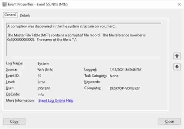 Win10 快捷方式一短字符损坏任何NTFS硬盘