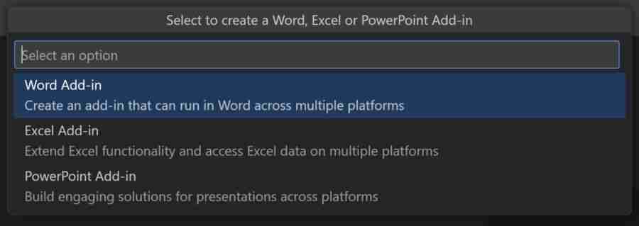微软 Visual Studio Code 推出 Office 加载项开发工具预览版