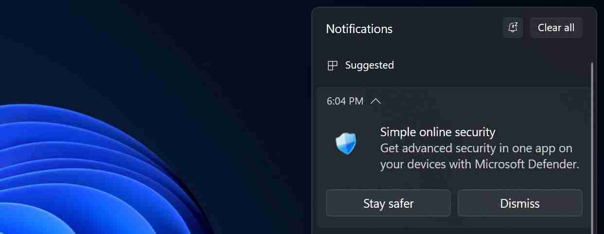 Win11 通知系统推荐《使命召唤:黑色行动 6》金库版游戏、订阅 M