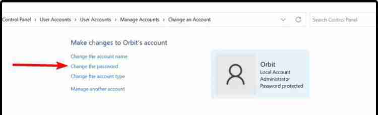 Win11怎么修改本地账户密码 Win11修改本地账户密码方法