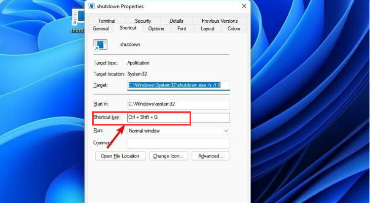 win11快捷键关机怎么设置