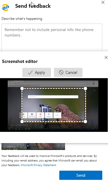 Win10EdgeInsider新版本上线！反馈+截屏编辑器绝了