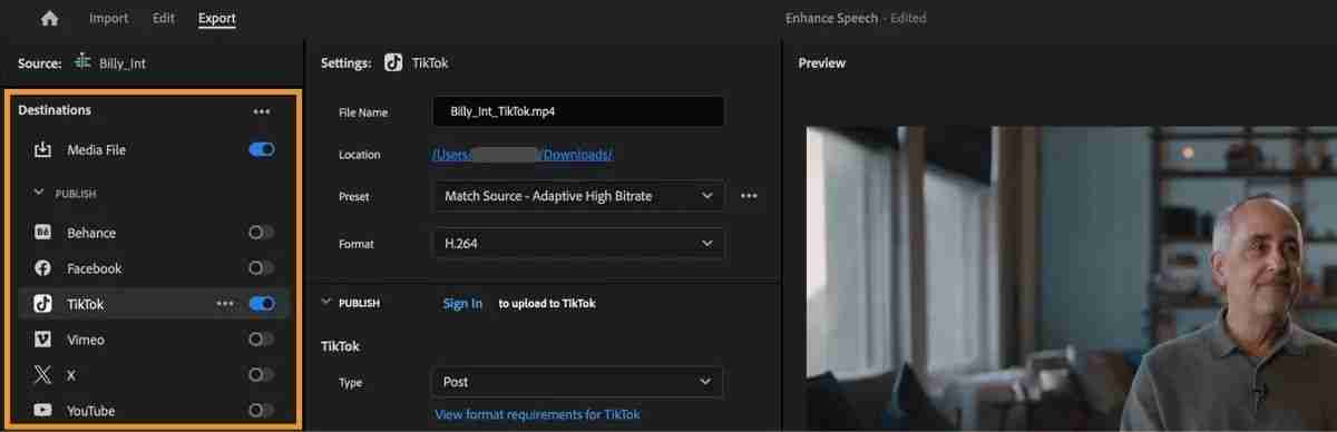 Adobe Premiere Pro（22.4）更新：去除视频背景噪音、提高对话清