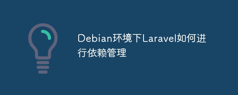 Debian环境下Laravel如何进行依赖管理
