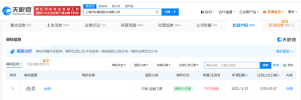 华为向上汽转让尚界商标 首款新车预计今年秋季上市