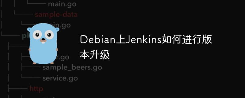 Debian上Jenkins如何进行版本升级