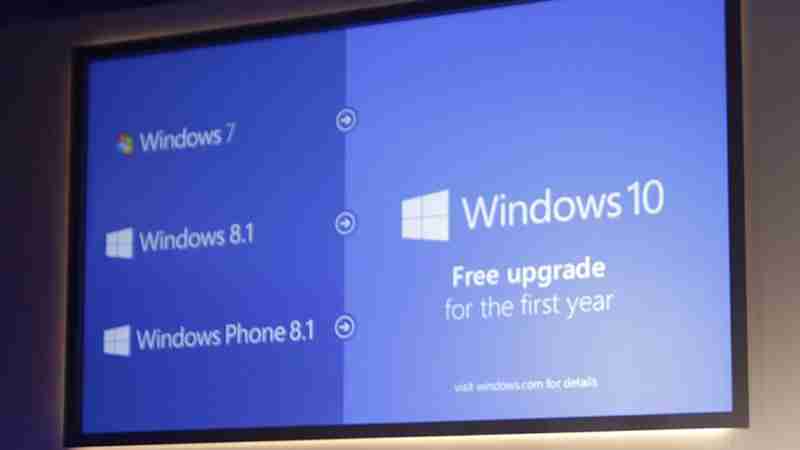 Win10免费升级优惠政策对某些用户依然有效