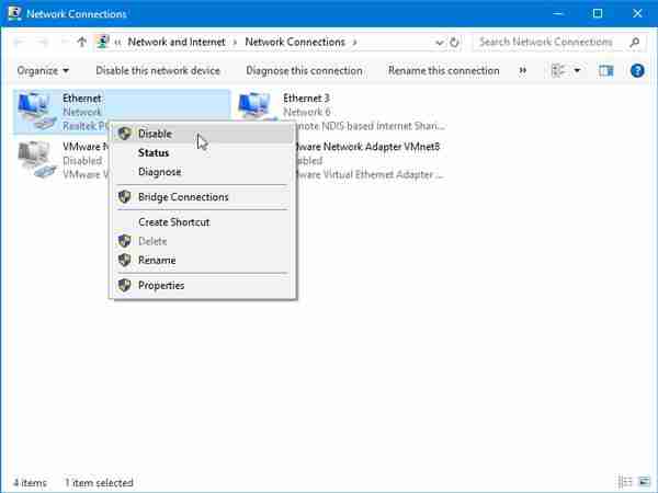 Win10系统无法使用USB网络共享的教程方法