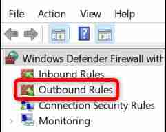 在Windows 10防火墙中打开端口
