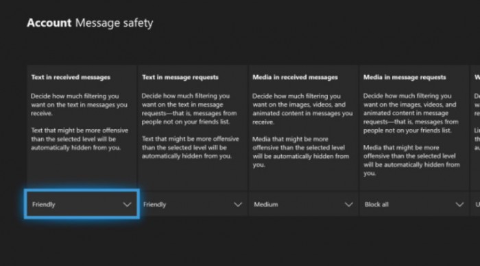 微软为XboxLive消息加入文本过滤！玩家间的交流清净了
