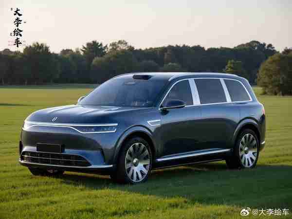 霸气！问界M10假想渲染图曝光 定位百万级全尺寸SUV