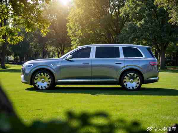 霸气！问界M10假想渲染图曝光 定位百万级全尺寸SUV