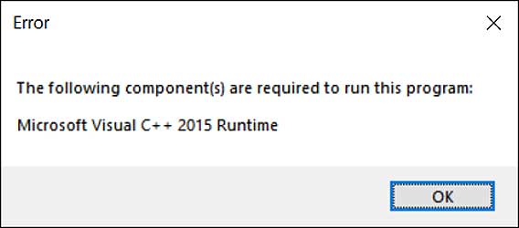 电脑报错缺少MicrosoftVisualC++2015Runtime？手把手教你快速修复！