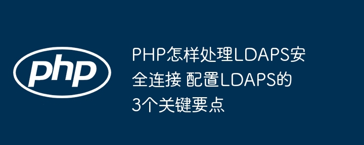 PHP配置LDAPS超详细教程，手把手教你实现LDAP加密连接