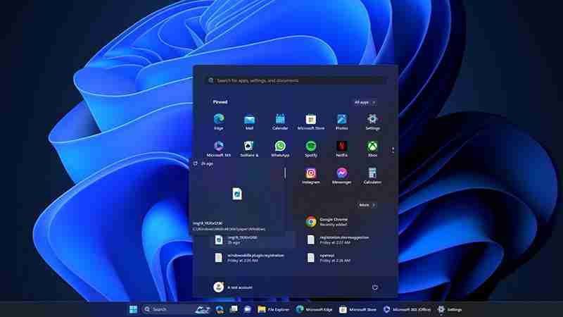 Windows 11 23H2带来实用功能:开始菜单新增缩略图预览