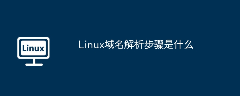 Linux系统配置域名解析超详细教程