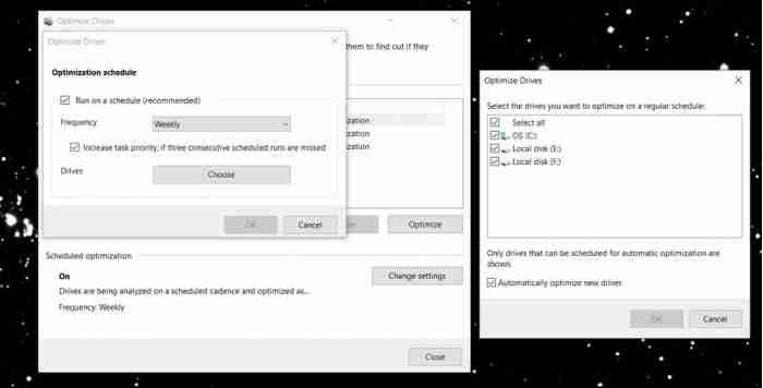 Win10 v2004的磁盘碎片整理工具问题依然存在