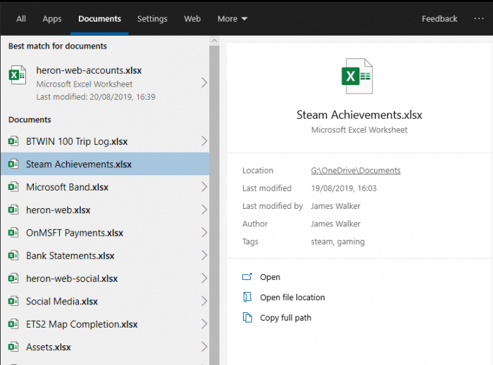 Win10 1903启用增强搜索功能的技巧