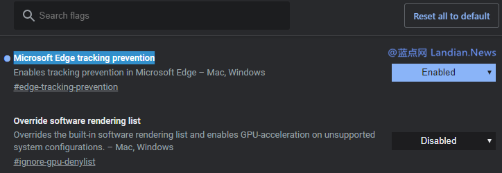 Win10Edge浏览器大升级！新增跟踪防护功能，效果吊打火狐