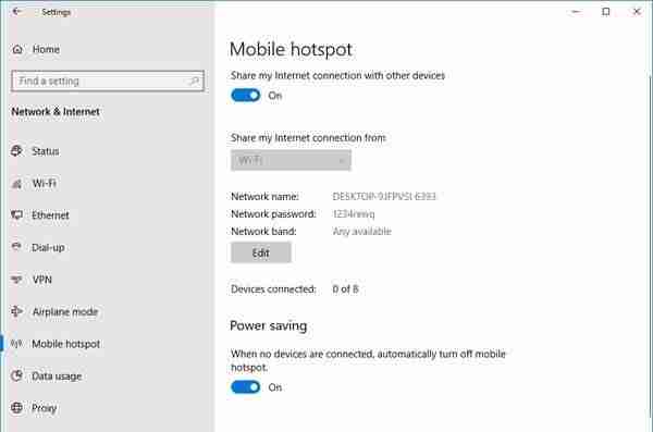 Win10系统关闭Mobile Hotspot的技巧