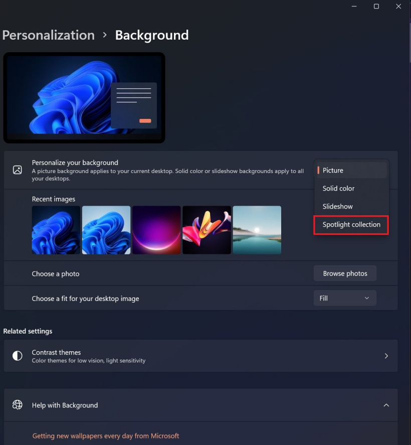 Win11小技巧：每天自动更换桌面壁纸，超简单设置教程！
