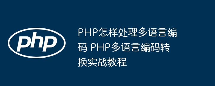 PHP多语言编程处理技巧+实战教学，轻松搞定多国语言网站