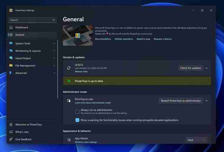 PowerToys 模块增至 23 个,微软征求反馈计划分组