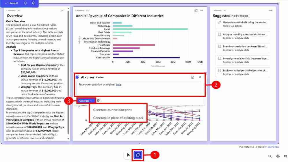 微软 Win11 全新的 AI 光标，满足用户和指定内容交互需求