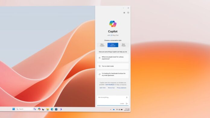 Win11Copilot更新啦！新增功能让生产力炸裂~
