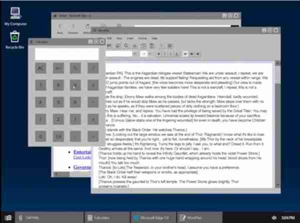 Win10复古UI概念图：重回1990年