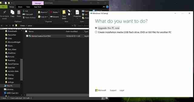 Win10 V1903媒体创建工具实测体验