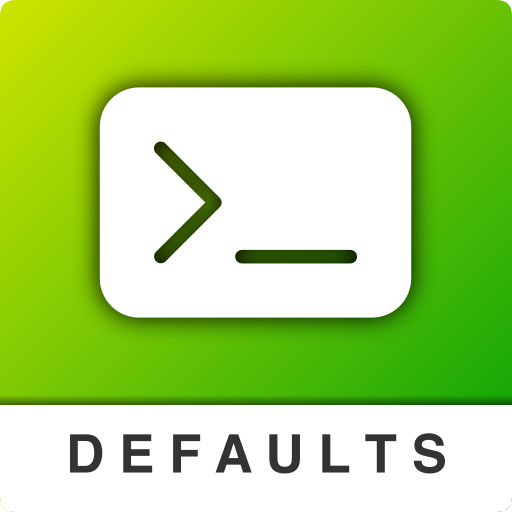 Defaults: Shell