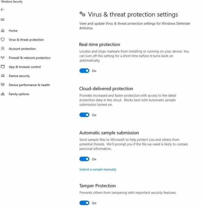 Win10 19H1上线Microsoft Defender ATP防篡改功能